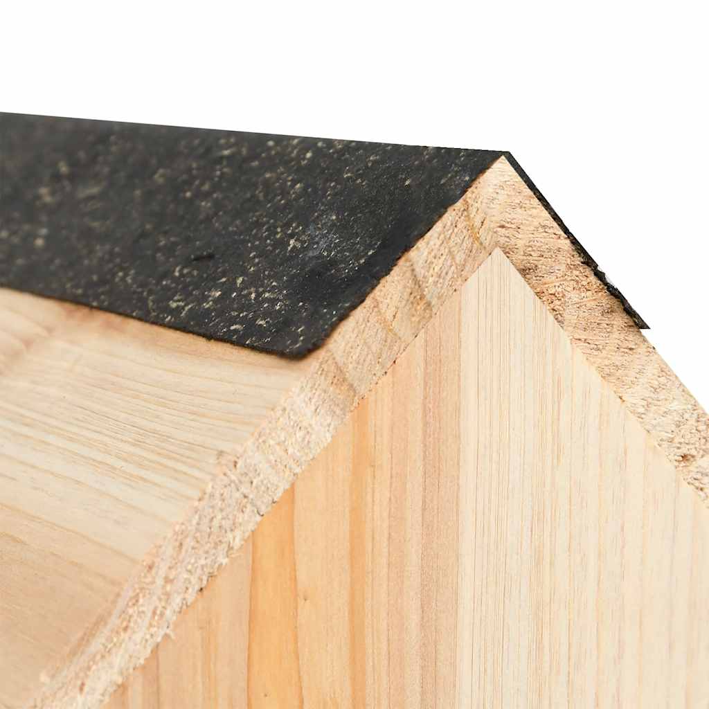 Eekhoornhuisje 26x25x29 cm massief vurenhout