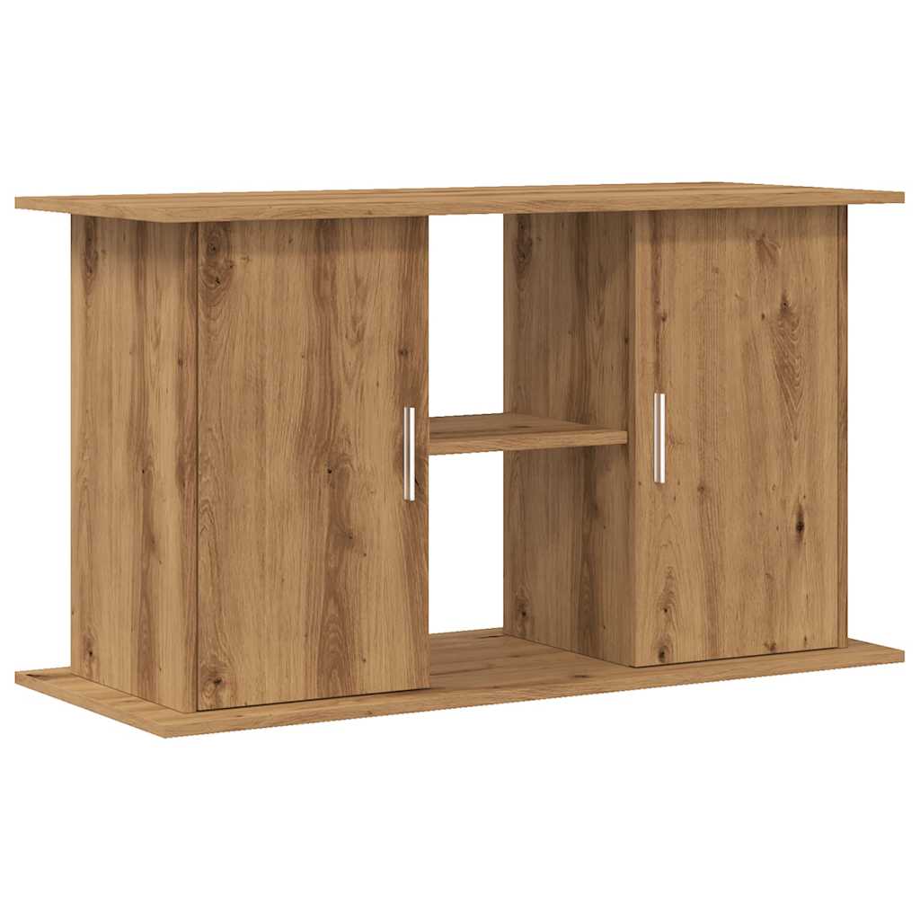 Aquariumstandaard Artisan Eikenhout 101x41x58 cm Bewerkt Hout
