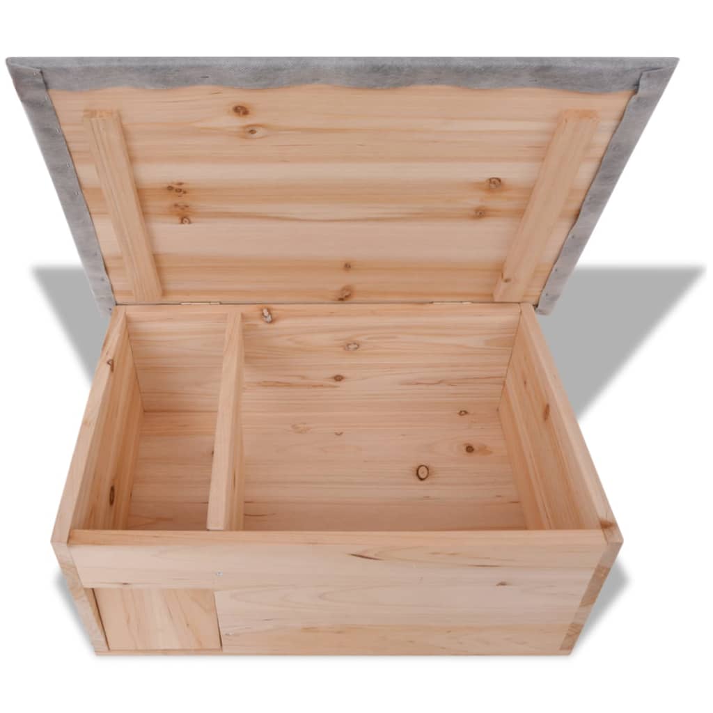Egelhuis 45x33x22 cm hout