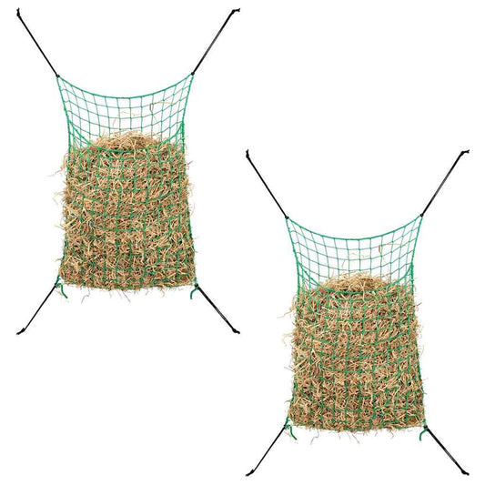 Hooinetten rechthoekig 2 stuks 0,9x1 m PP