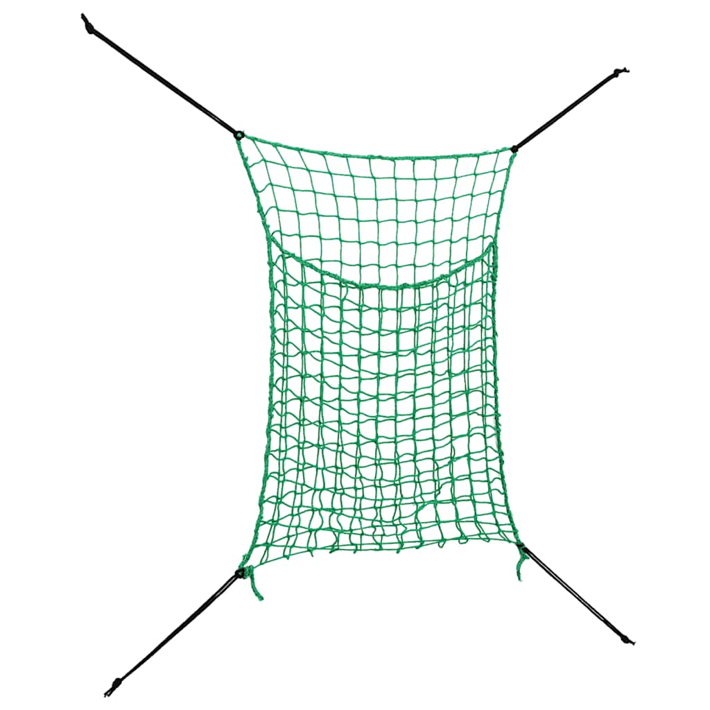 Hooinetten rechthoekig 2 stuks 0,9x1 m PP