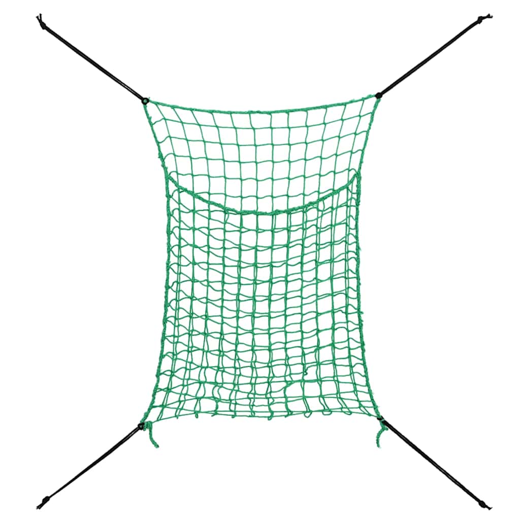 Hooinetten rechthoekig 2 stuks 0,9x1 m PP