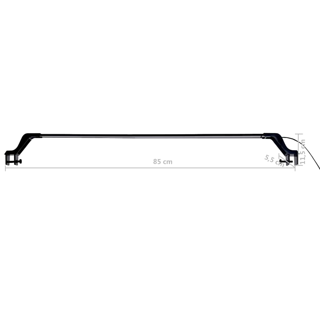 Aquariumlamp met klemmen LED 90-105 cm blauw en wit