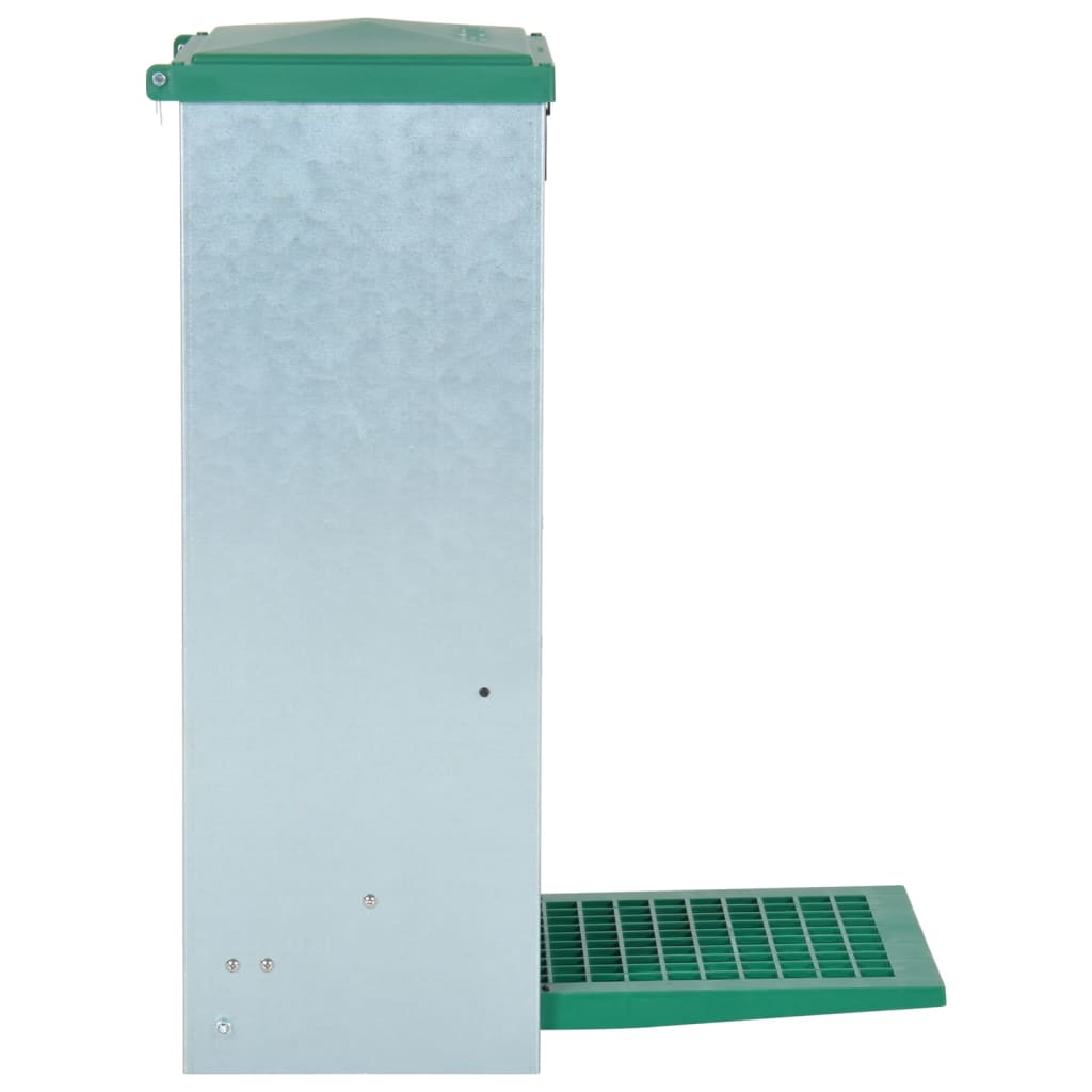 Pluimveevoerbak automatisch met pedaal 20 kg