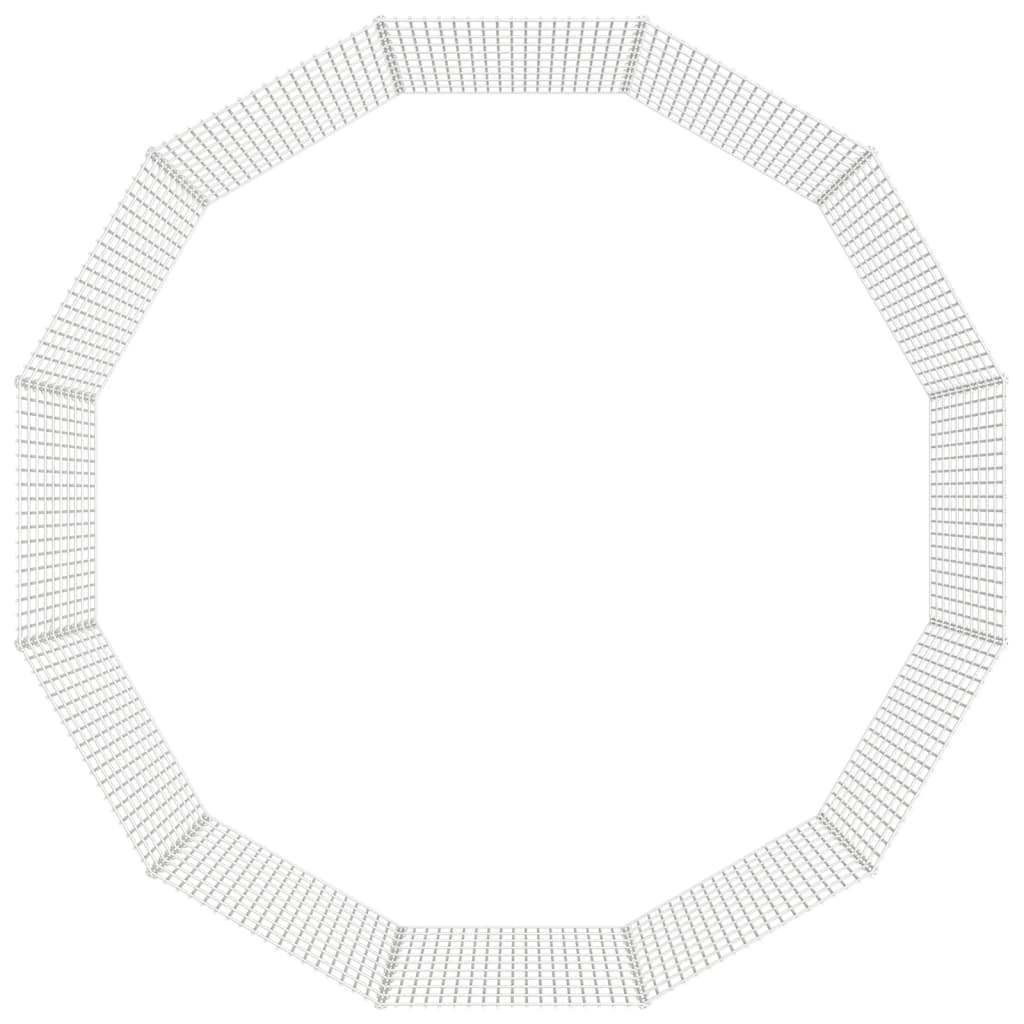Vrije uitloopverblijf voor dieren 12 panelen 54x100 cm gegalvaniseerd ijzer