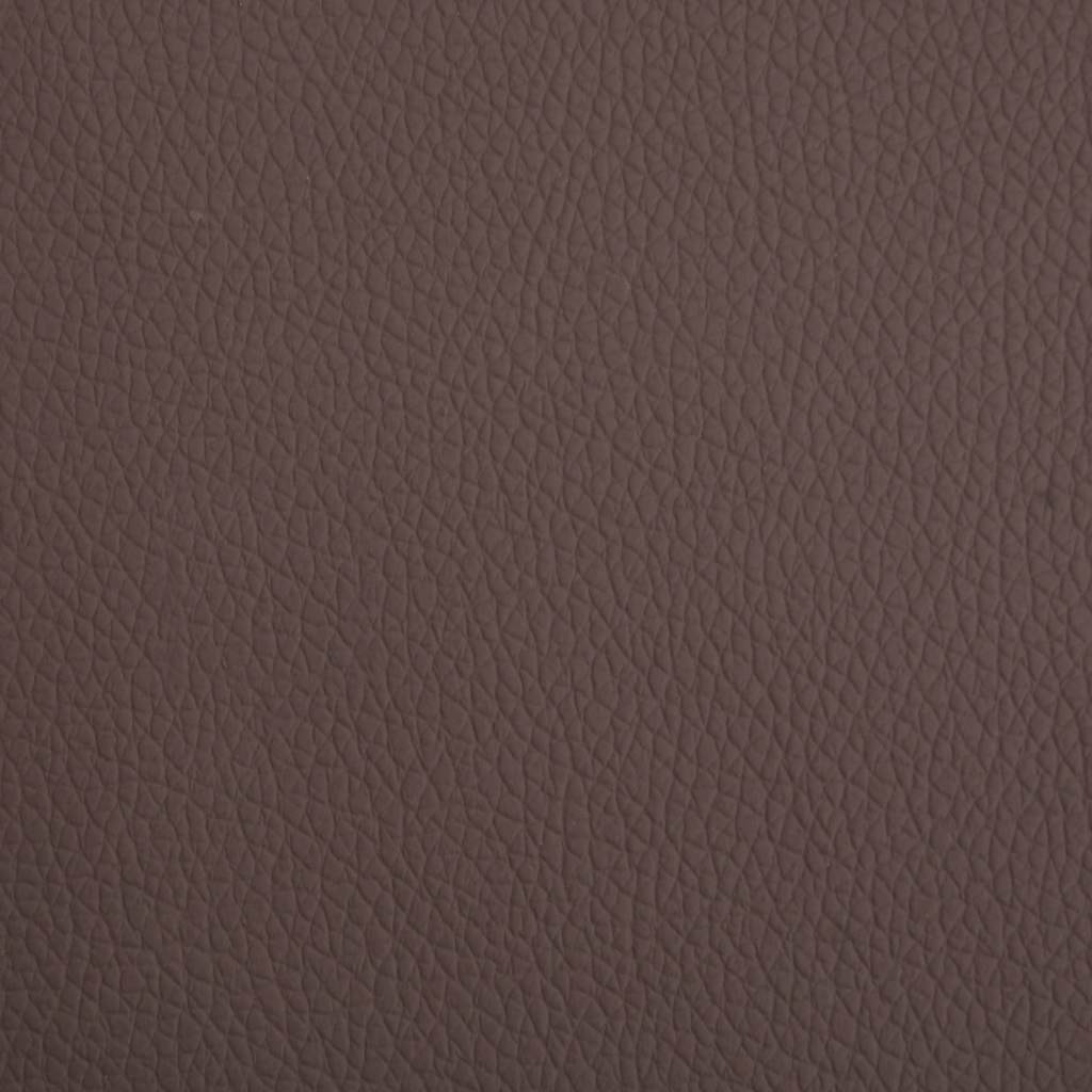 Hondenmand 95x55x30 cm kunstleer bruin