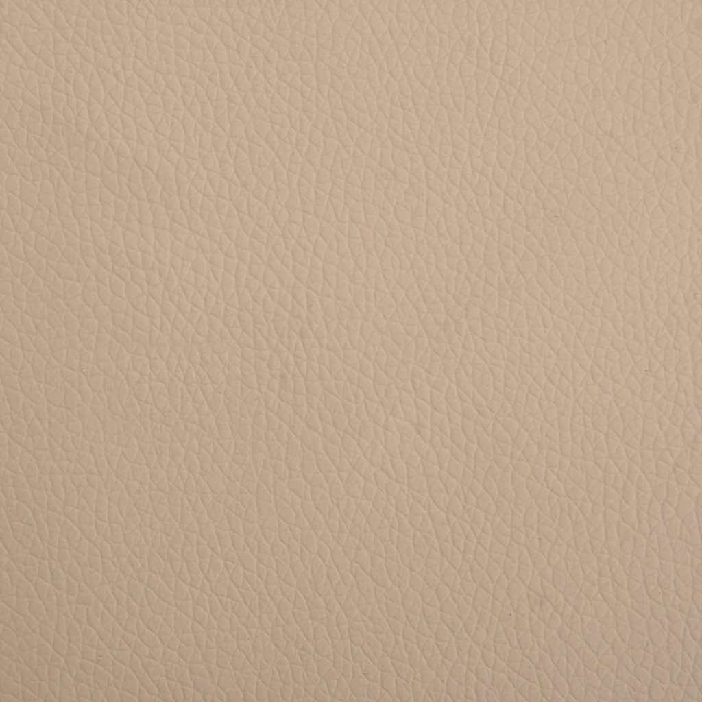 Hondenmand 95x55x30 cm kunstleer cappuccinokleurig