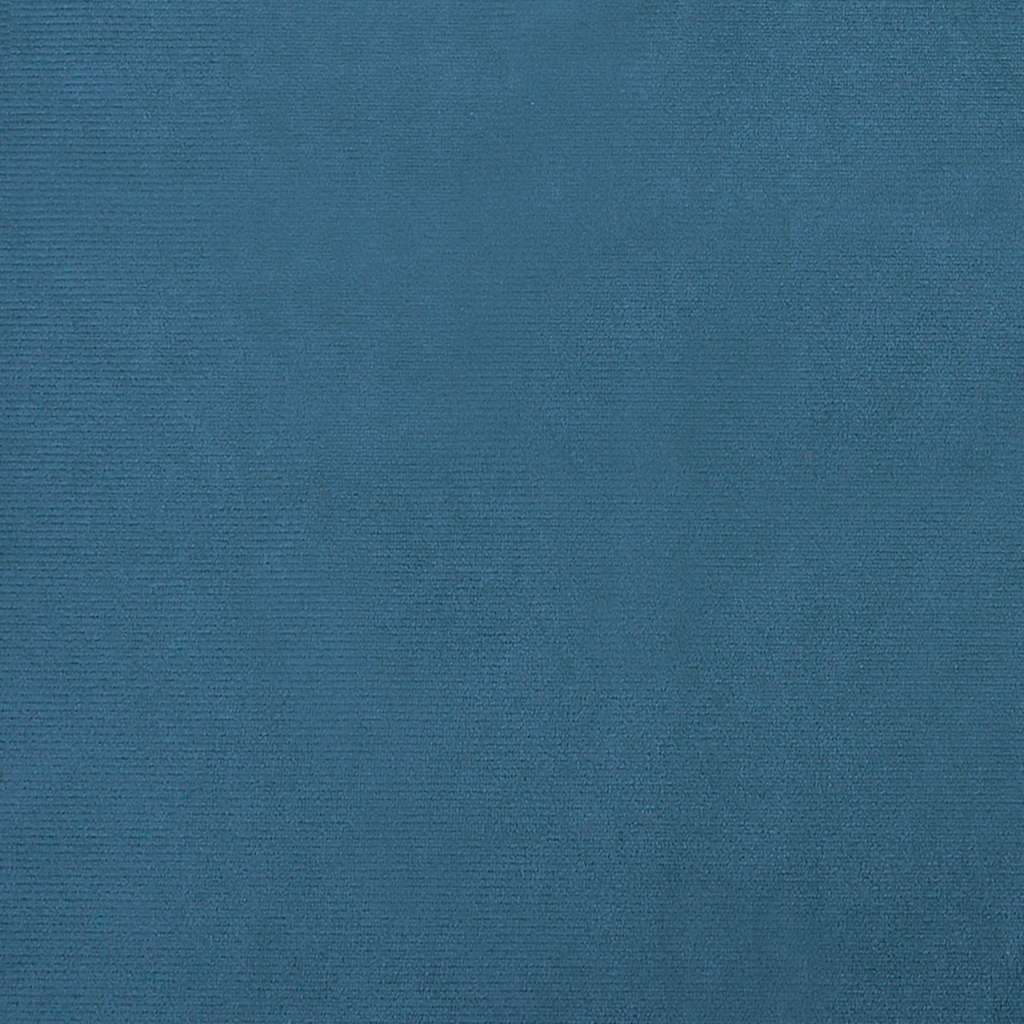 Hondenmand 70x45x26,5 cm fluweel blauw