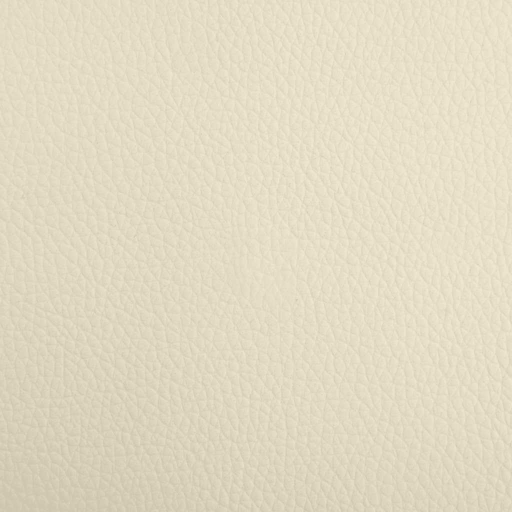 Hondenmand 70x45x28 cm kunstleer crèmekleurig