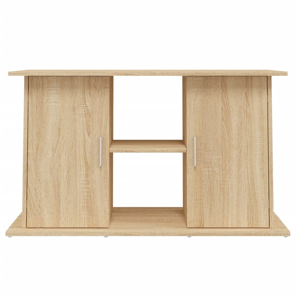 Aquariumstandaard 101x41x58 cm bewerkt hout sonoma eikenkleurig