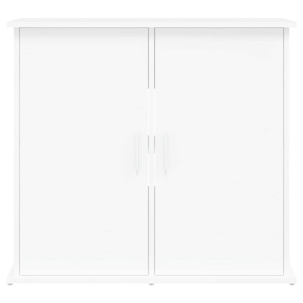 Aquariumstandaard 81x36x73 cm bewerkt hout wit