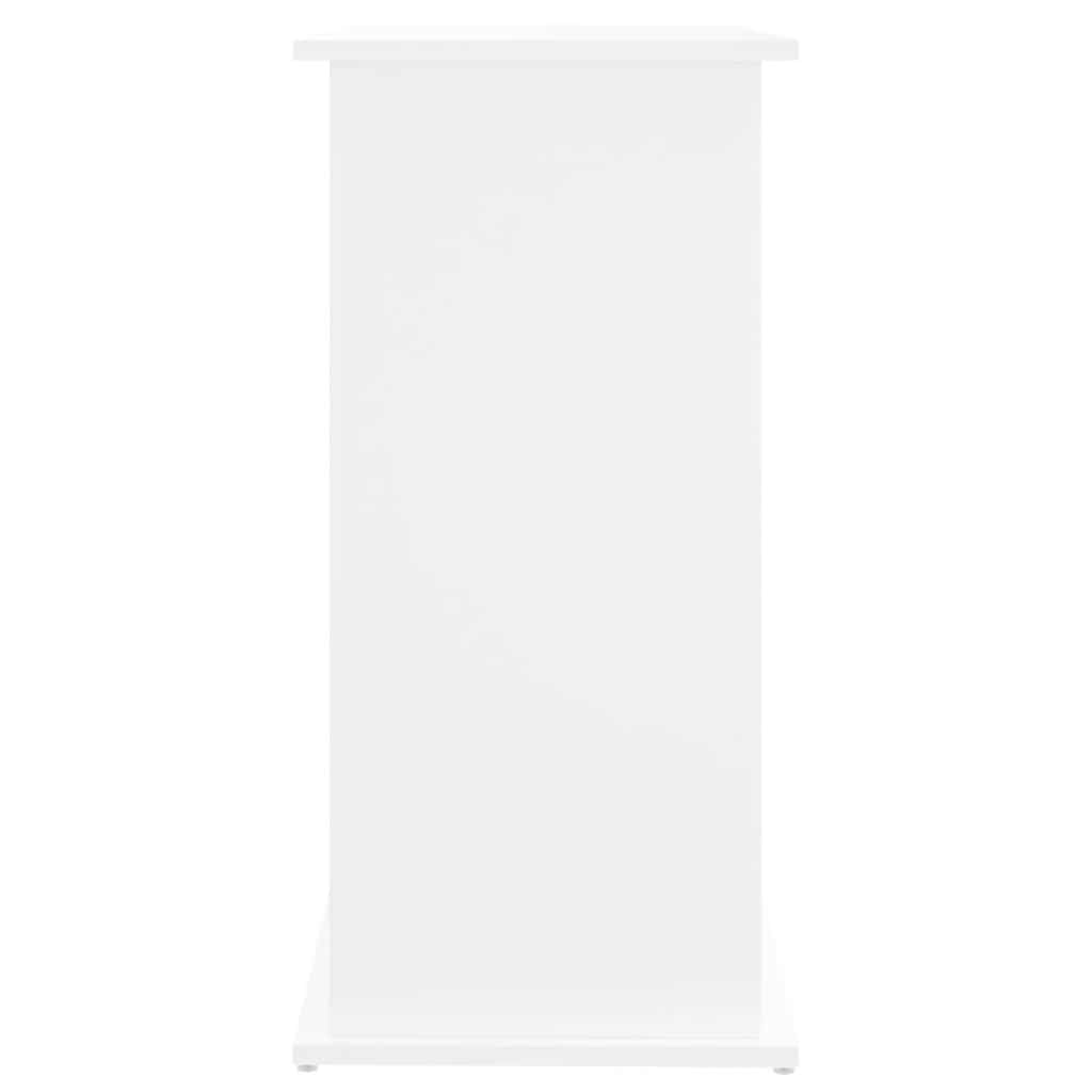 Aquariumstandaard 81x36x73 cm bewerkt hout wit