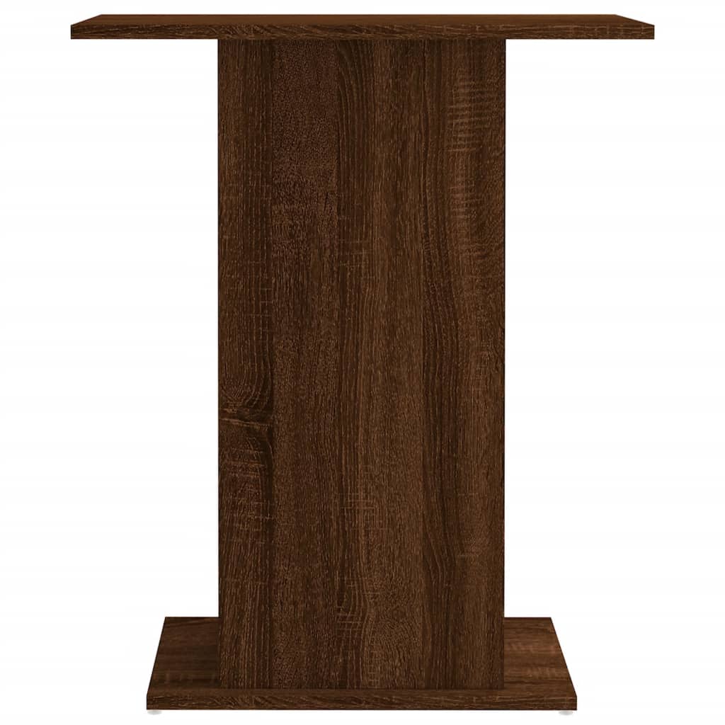 Aquariumstandaard 60,5x36x72,5 cm bewerkt hout bruin eikenkleur