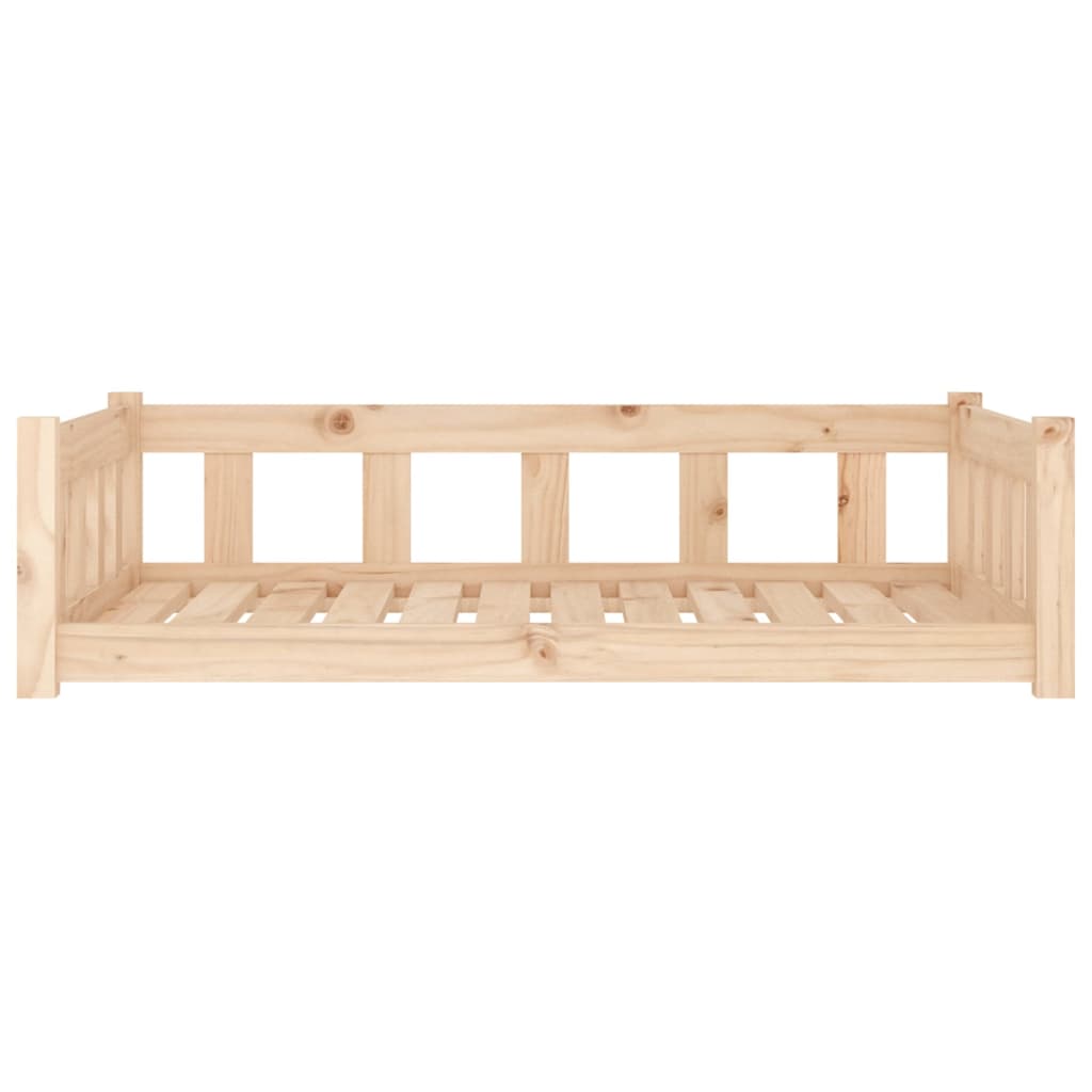Hondenbed 105,5x75,5x28 cm massief grenenhout