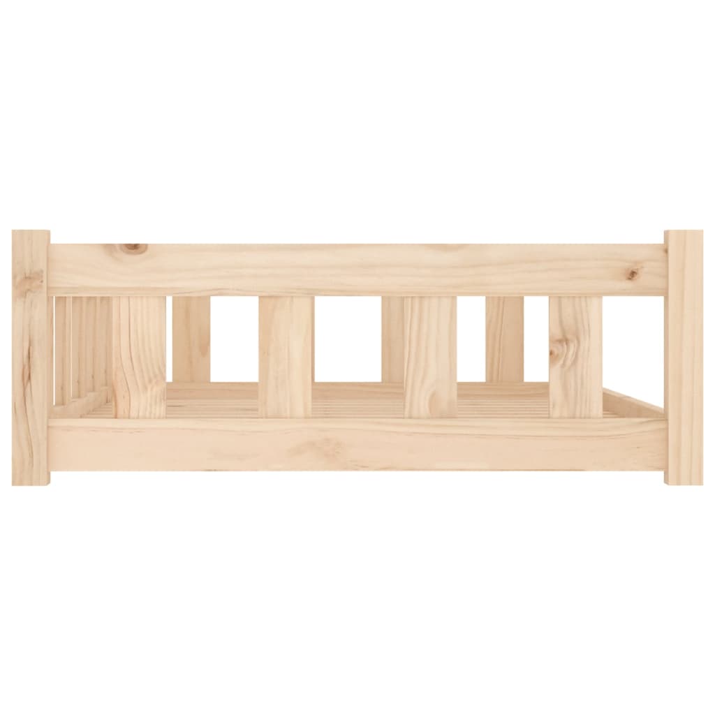 Hondenbed 105,5x75,5x28 cm massief grenenhout