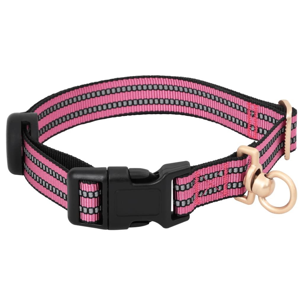 Hondentuigje met riem en halsband verstelbaar L roze
