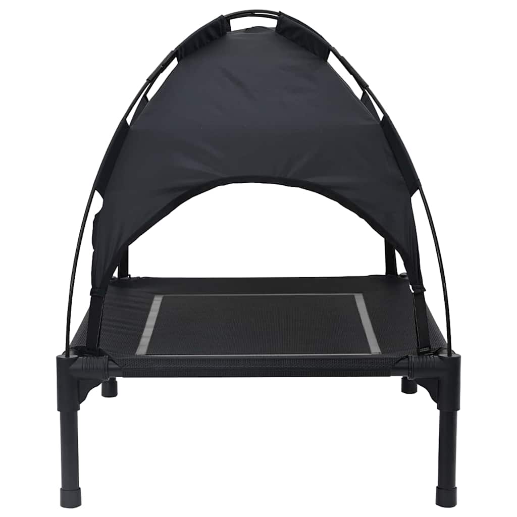 Hondenbed Zwart s Staal