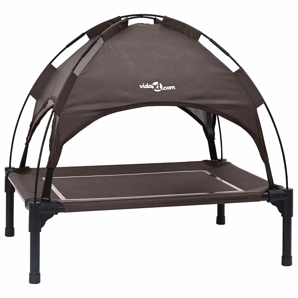 Hondenbed Bruin m Staal