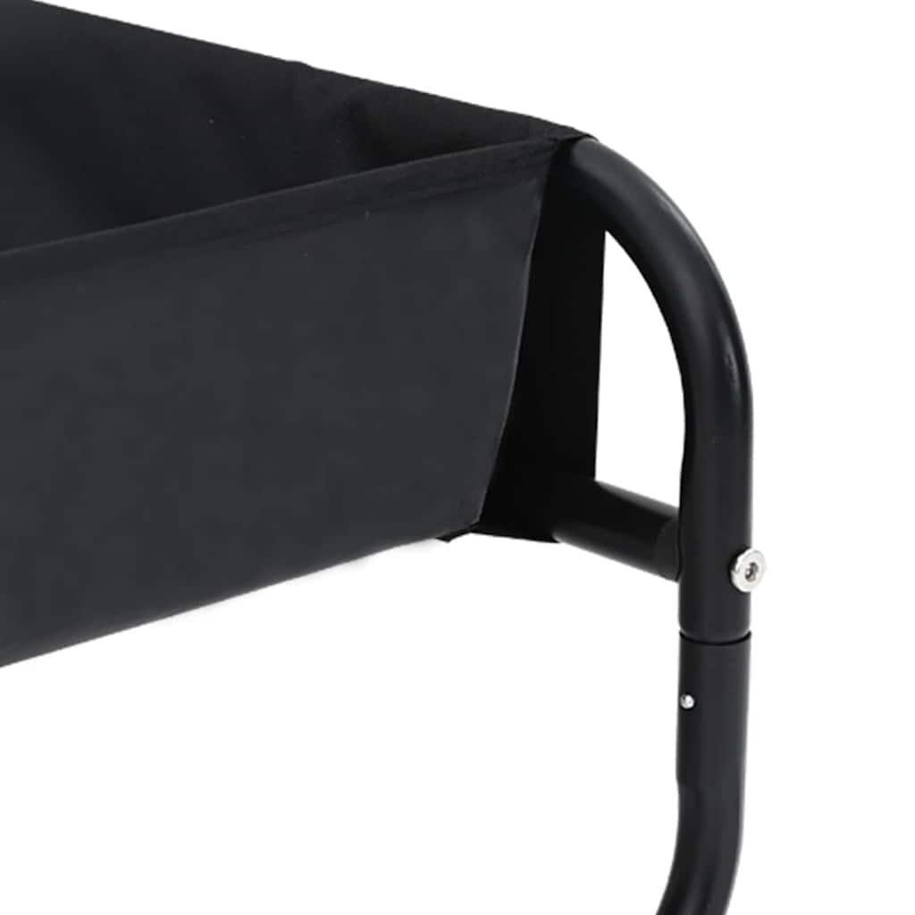 Hondenbed Zwart ML Oxford Stof en Staal