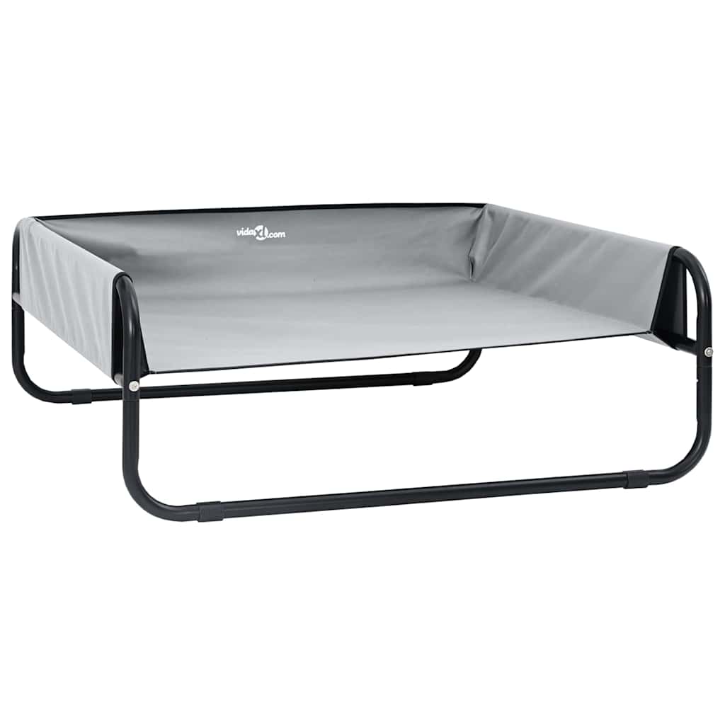 Hondenbed Lichtgrijs s Oxford Stof en Staal