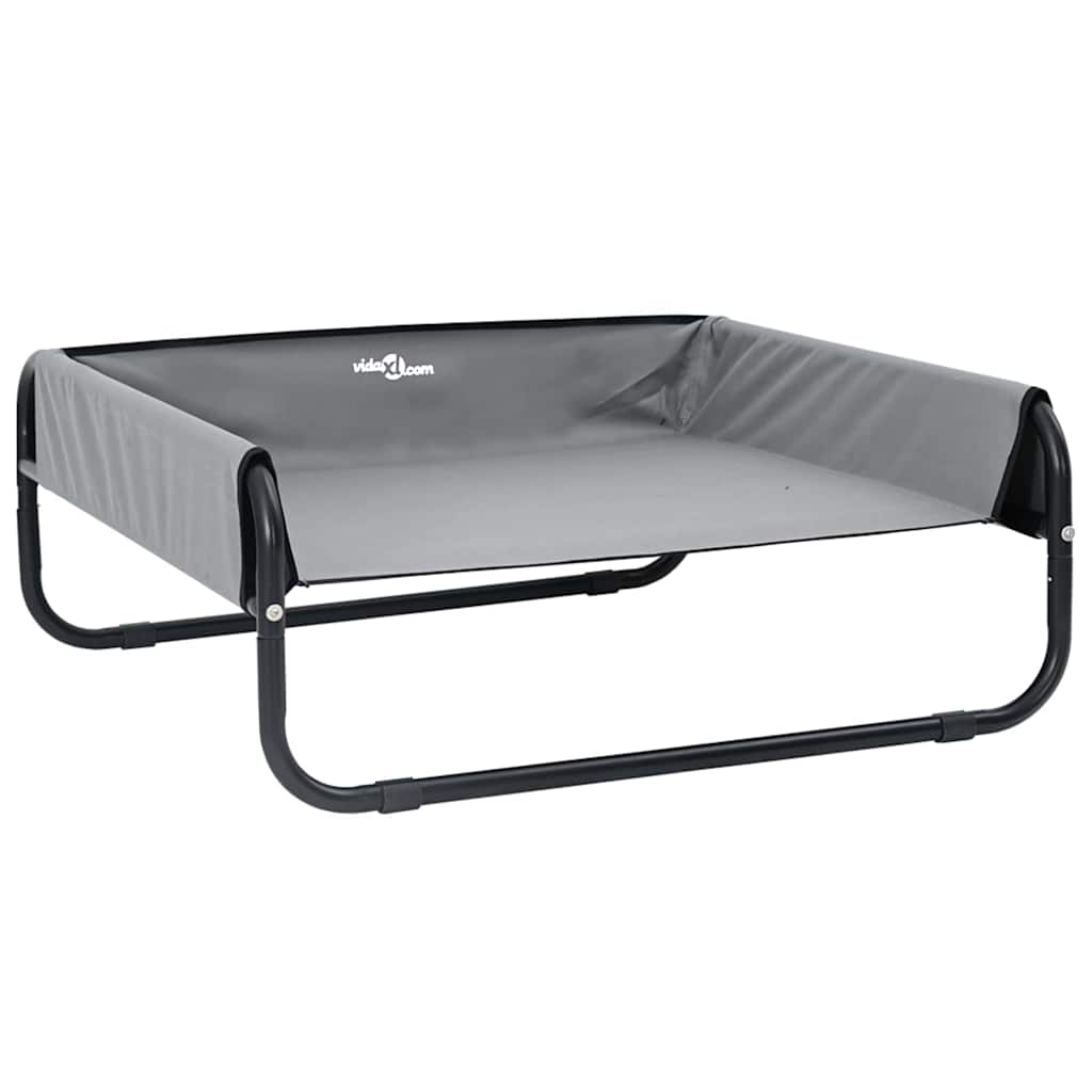 Hondenbed Lichtgrijs m Oxford Stof en Staal