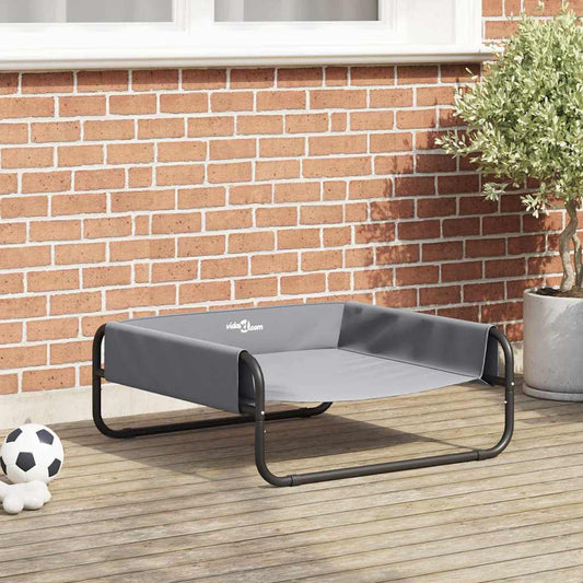 Hondenbed Lichtgrijs ML Oxford Stof en Staal