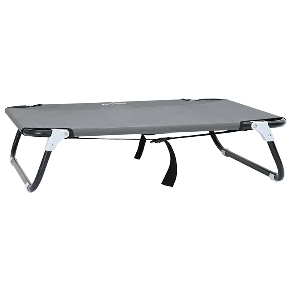 Hondenbed Lichtgrijs m Oxford Stof en Staal