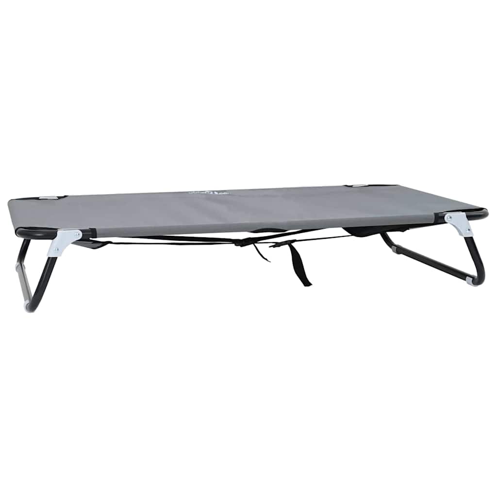 Hondenbed Lichtgrijs 105 x 65 x 18 cm Oxford Stof en Staal