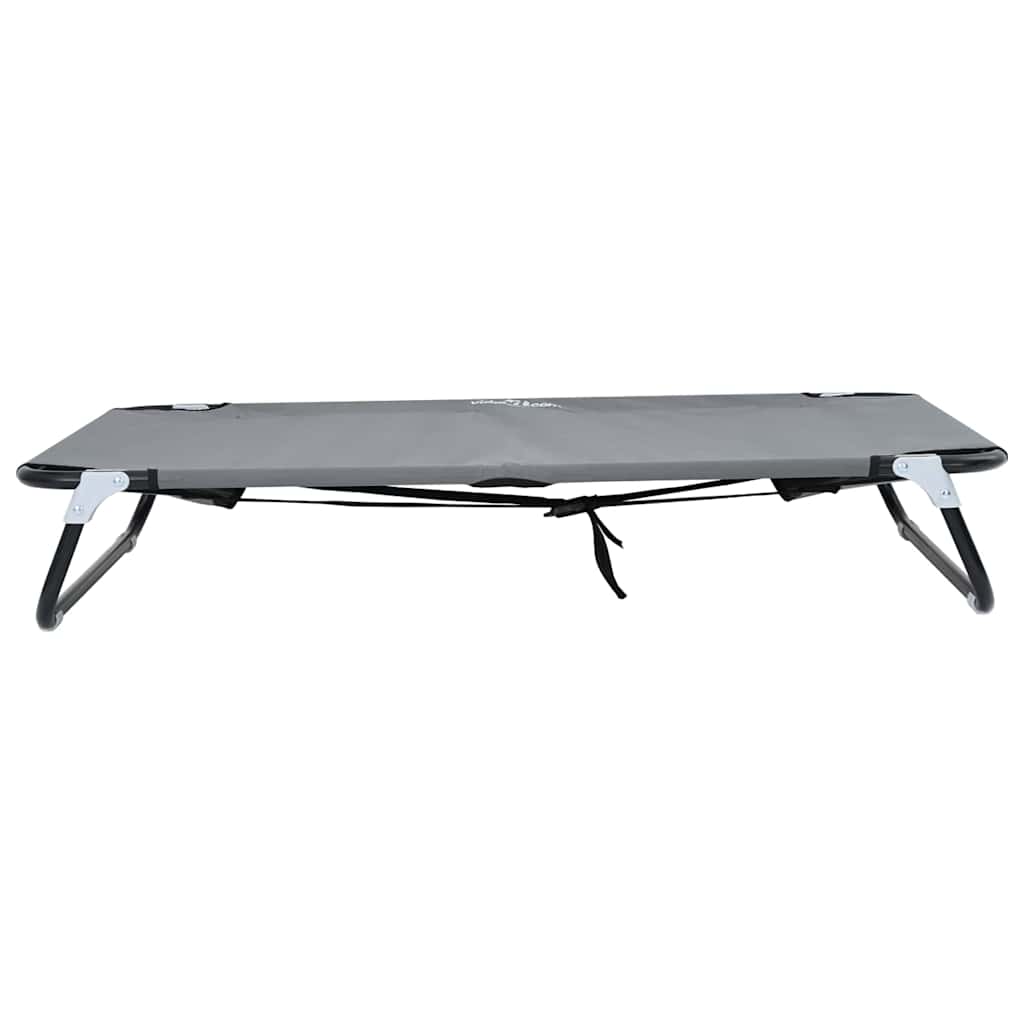 Hondenbed Lichtgrijs 105 x 65 x 18 cm Oxford Stof en Staal