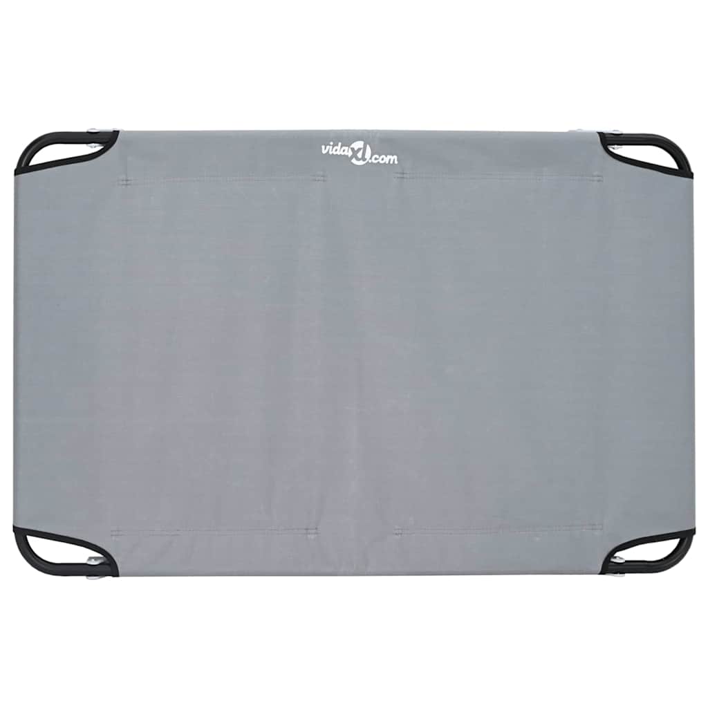 Hondenbed Lichtgrijs 105 x 65 x 18 cm Oxford Stof en Staal