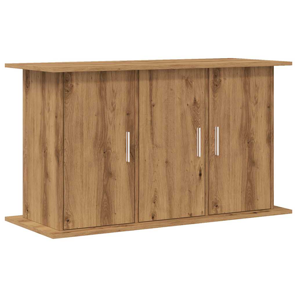 Aquariumstandaard Artisan Eikenhout 101x41x58 cm Bewerkt Hout