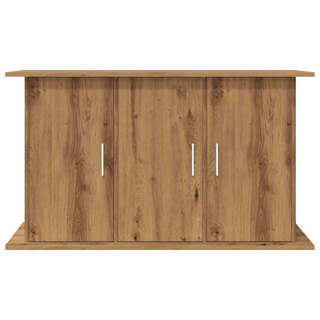 Aquariumstandaard Artisan Eikenhout 101x41x58 cm Bewerkt Hout