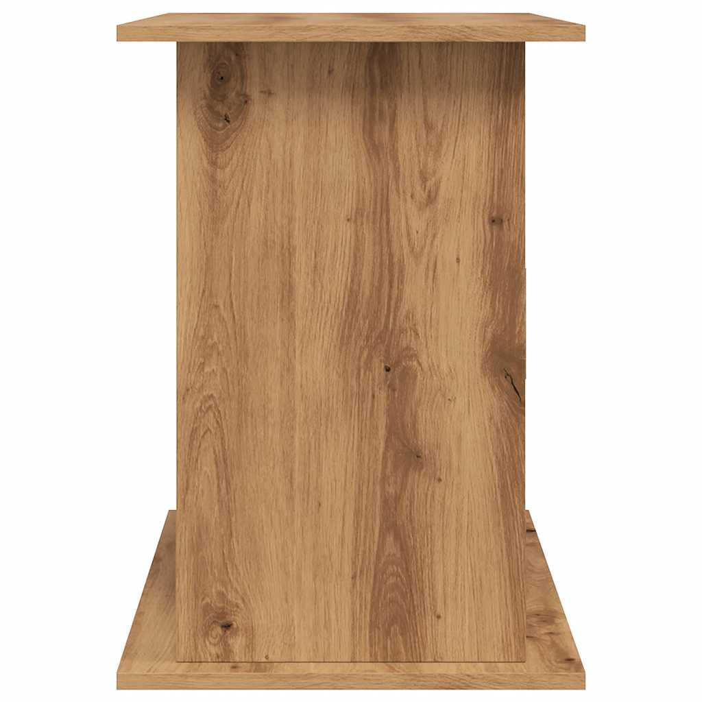 Aquariumstandaard Artisan Eikenhout 101x41x58 cm Bewerkt Hout