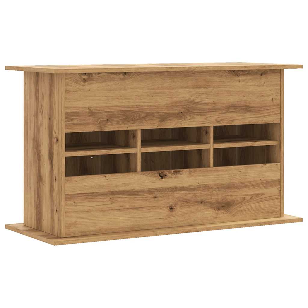 Aquariumstandaard Artisan Eikenhout 101x41x58 cm Bewerkt Hout