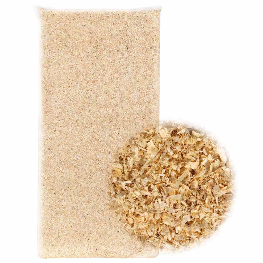 Houtkrullen voor strooisel voor dieren naaldhout 24 kg
